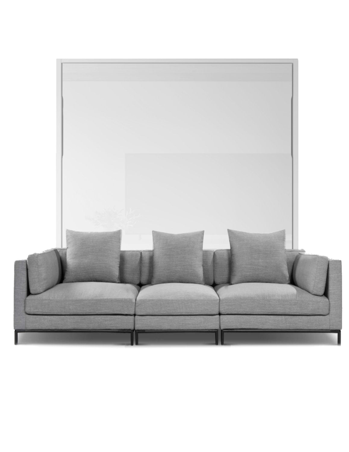 MurphySofa Migliore Modular King Size Wall Bed Sofa (Fabric)