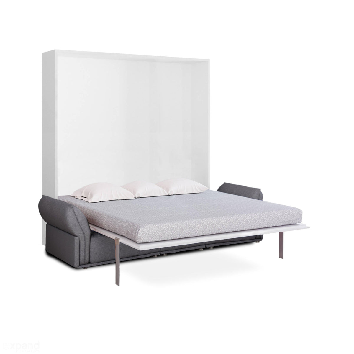 MurphySofa Stratus (Grey) Modular King Size Sofa Wall Bed
