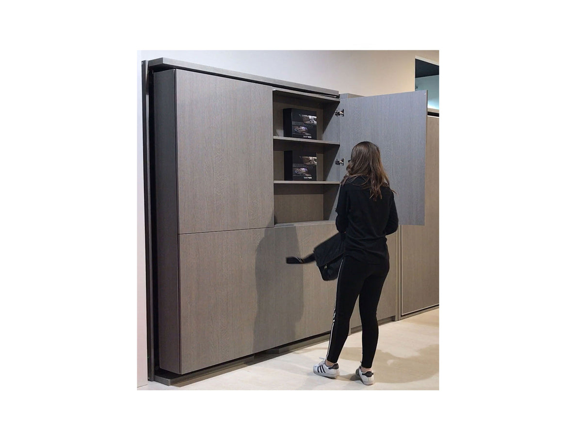 Compatto: Revolving Cupboard Wall Bed