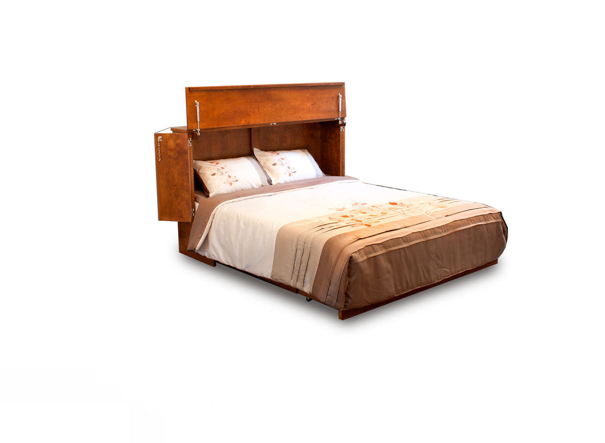 Wood Cabinet Bed
