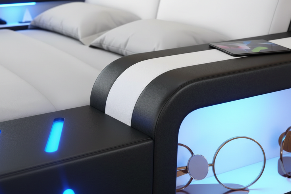 Fusion Smart LED Platform Bed
