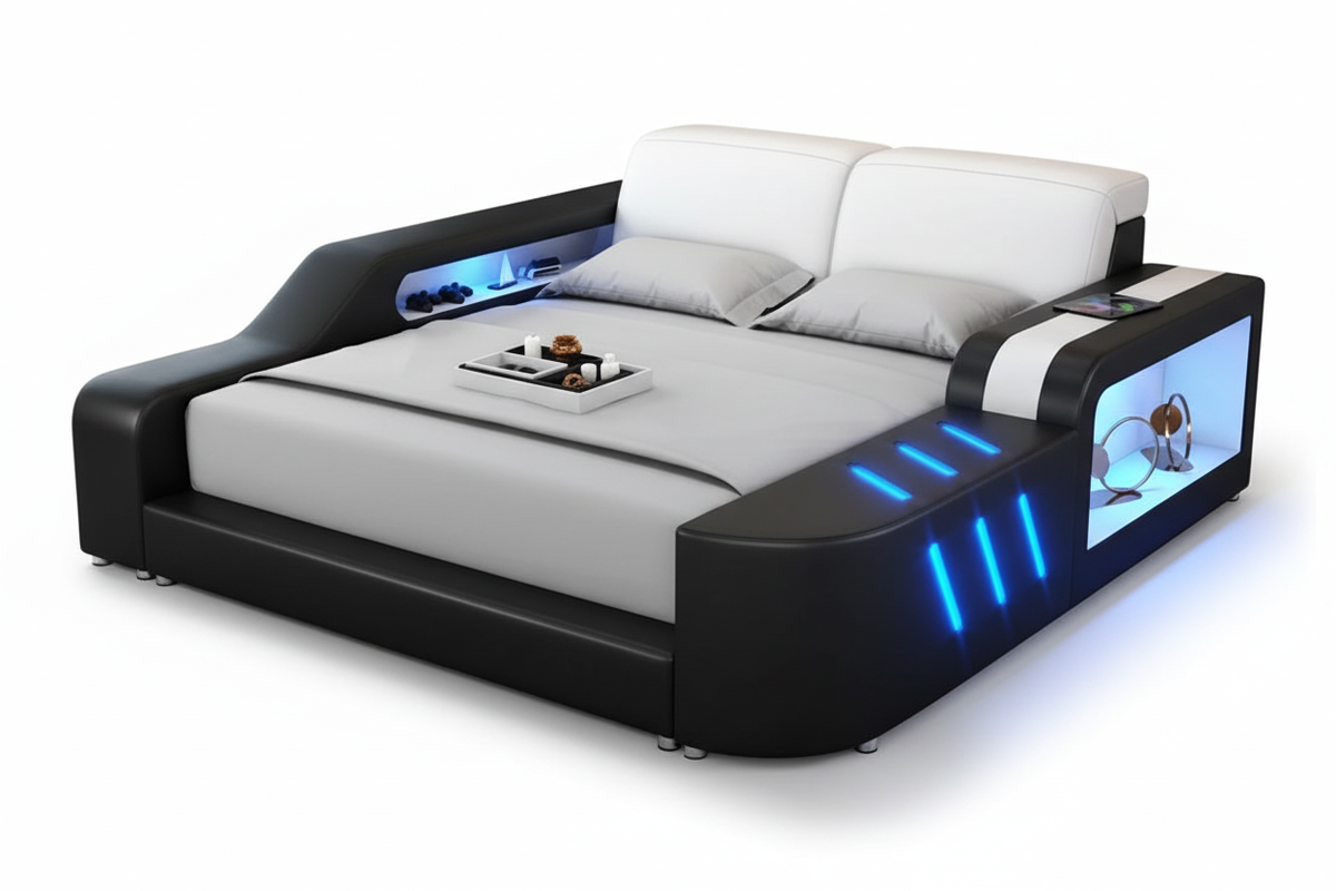 Fusion Smart LED Platform Bed