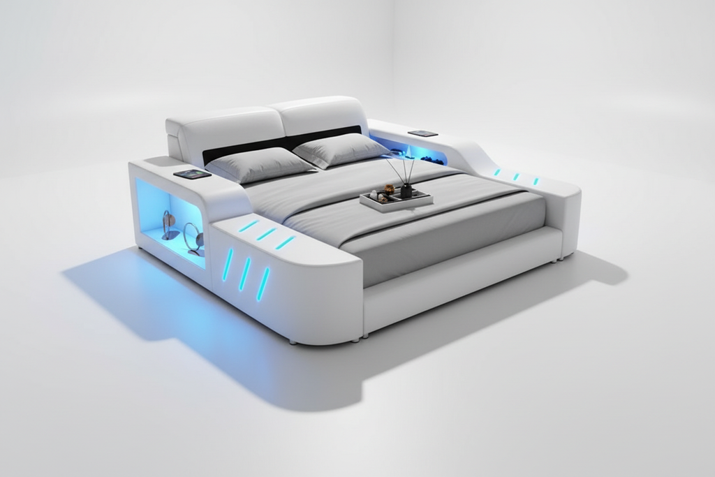 Fusion Smart LED Platform Bed