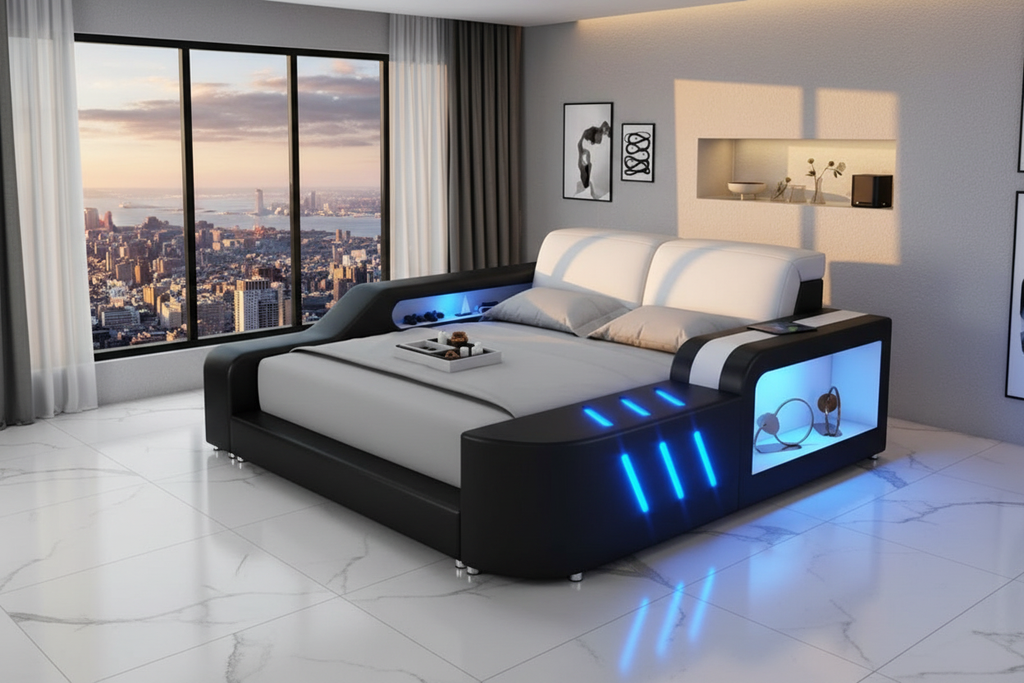 Fusion Smart LED Platform Bed