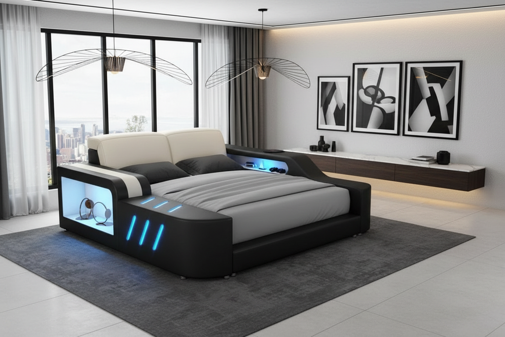 Fusion Smart LED Platform Bed