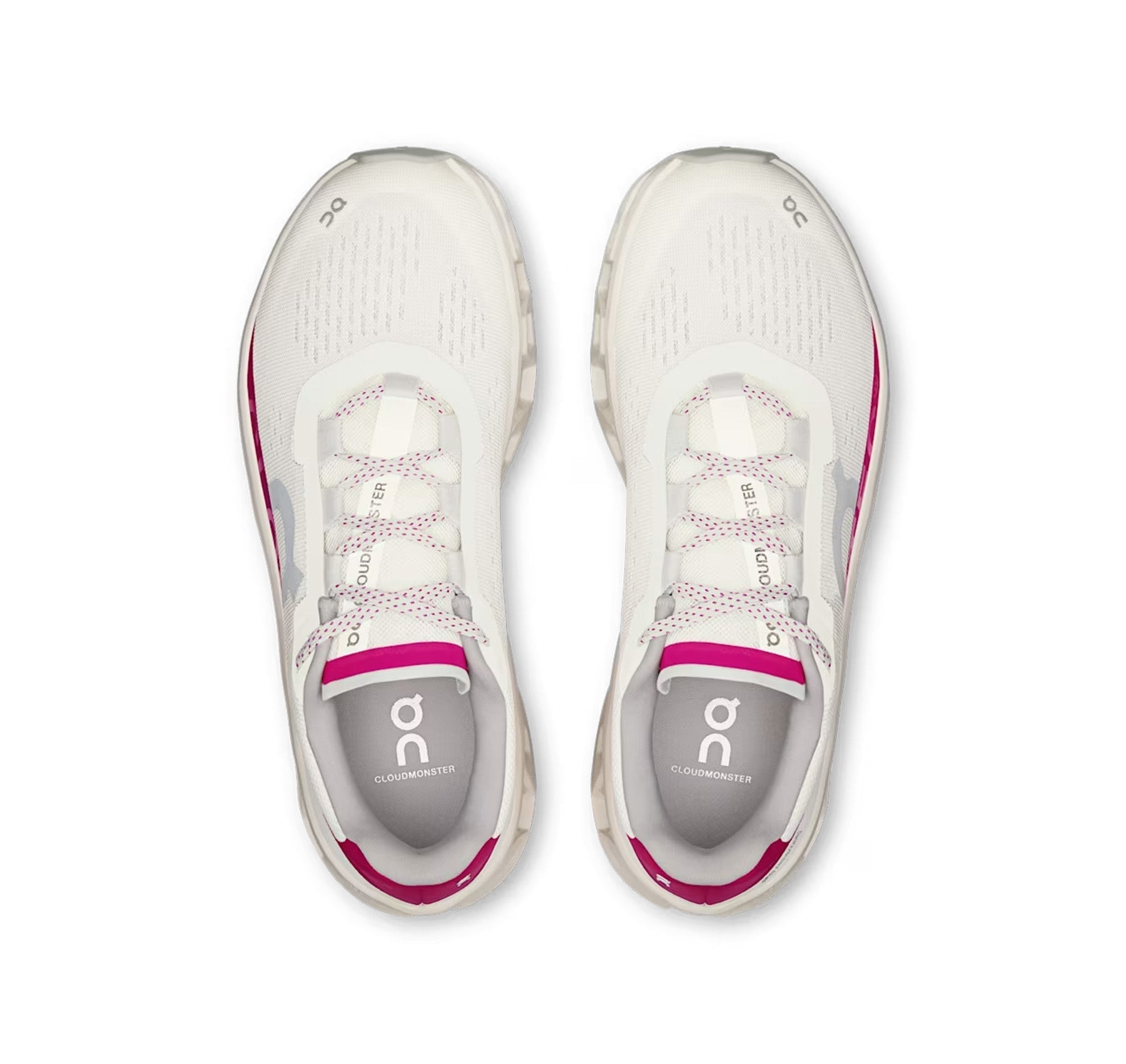 ON Women's Cloudmonster Ivory/Grenadine