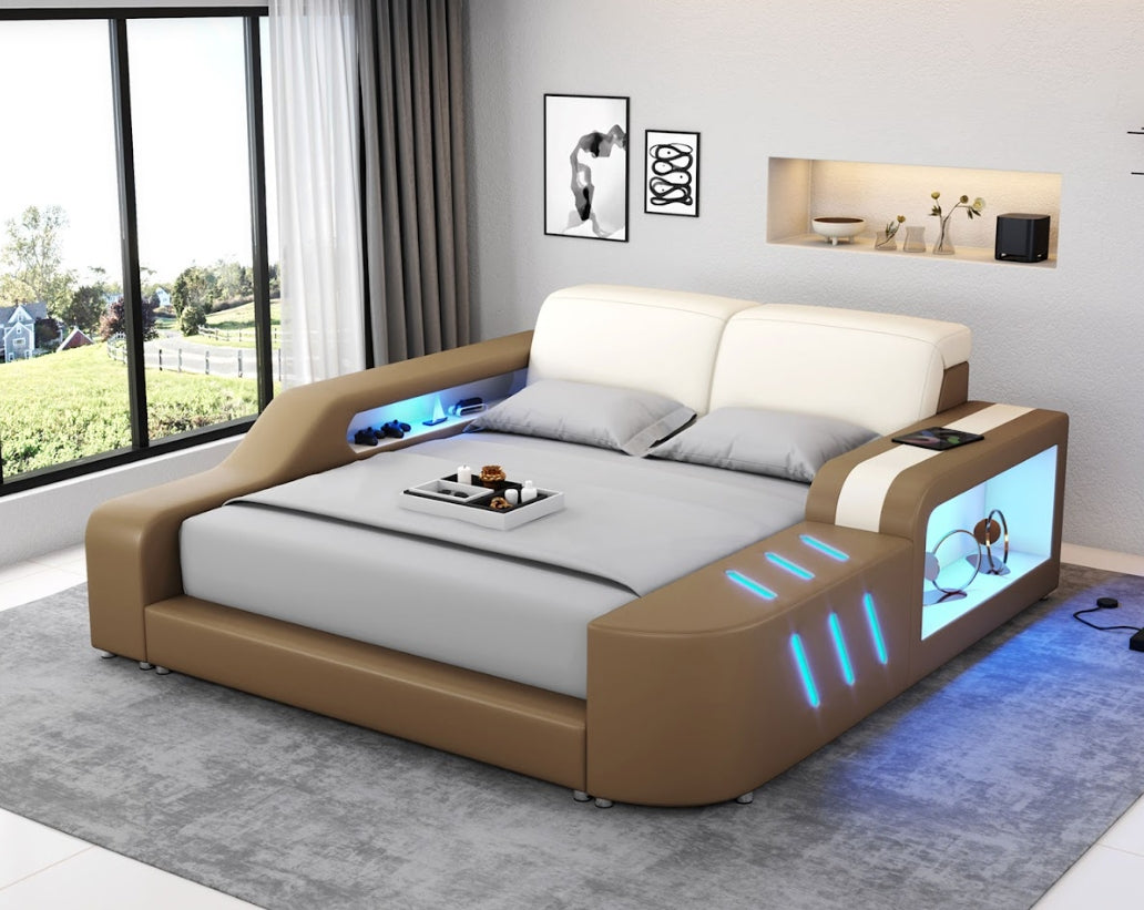 Fusion Smart LED Platform Bed