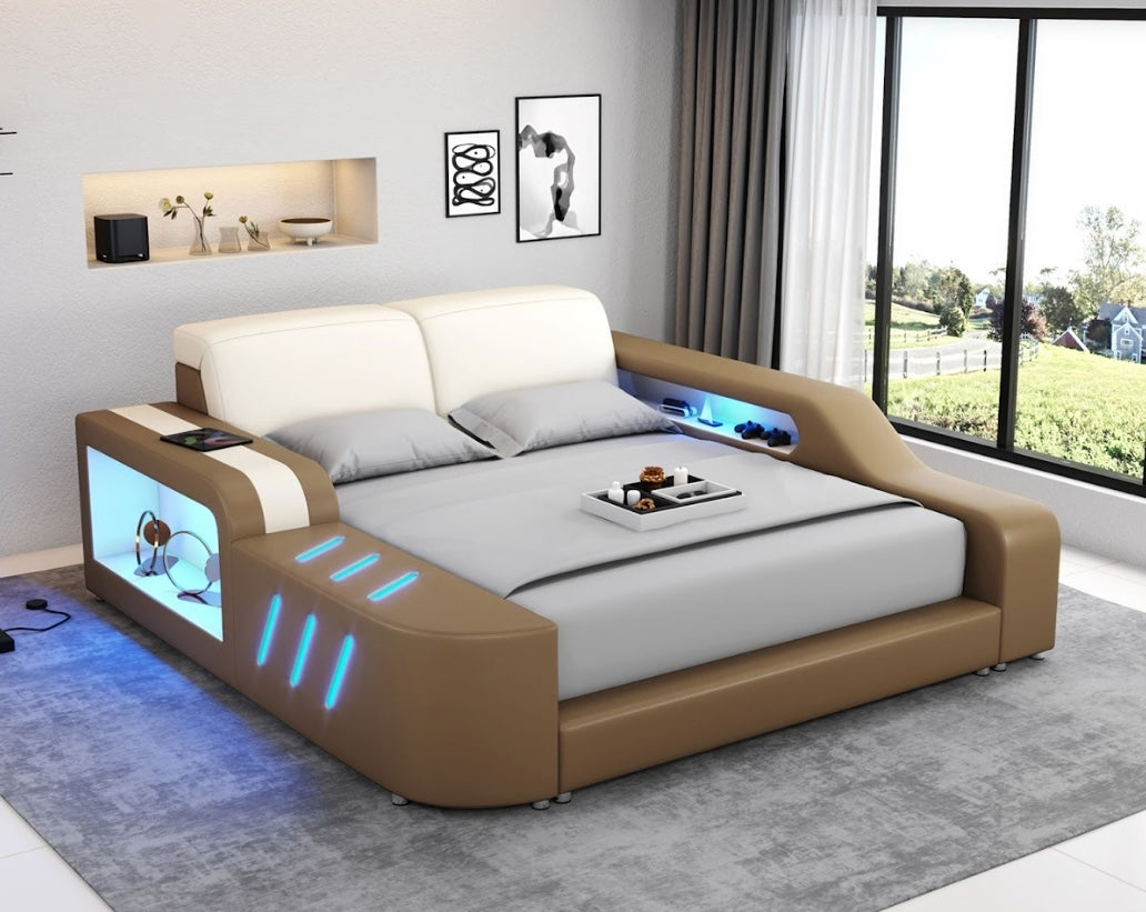 Fusion Smart LED Platform Bed