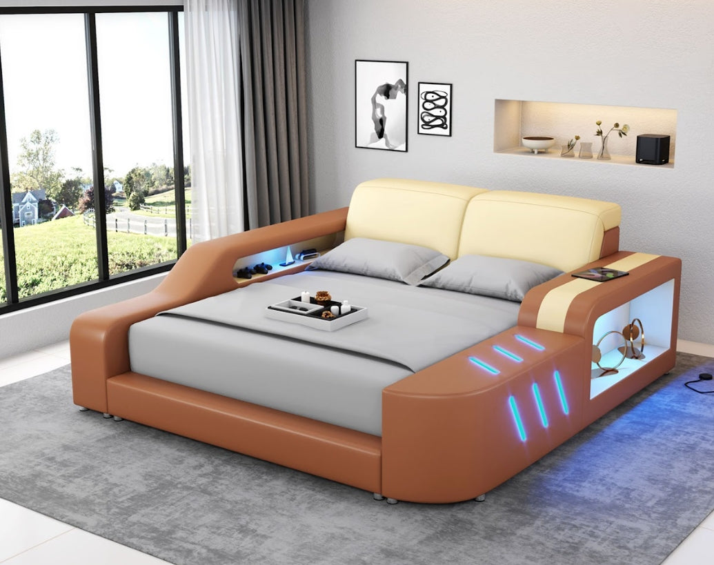 Fusion Smart LED Platform Bed