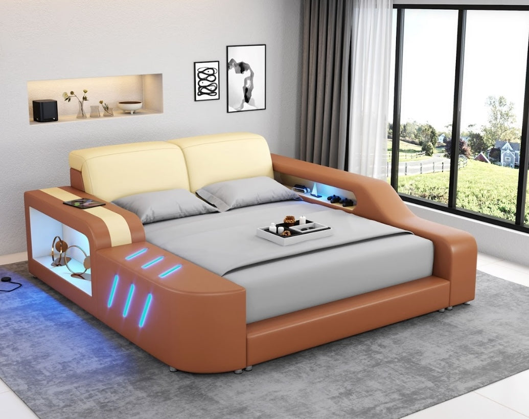 Fusion Smart LED Platform Bed