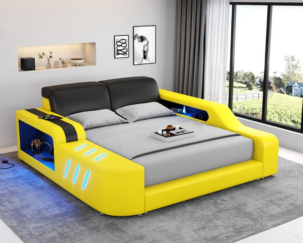 Fusion Smart LED Platform Bed