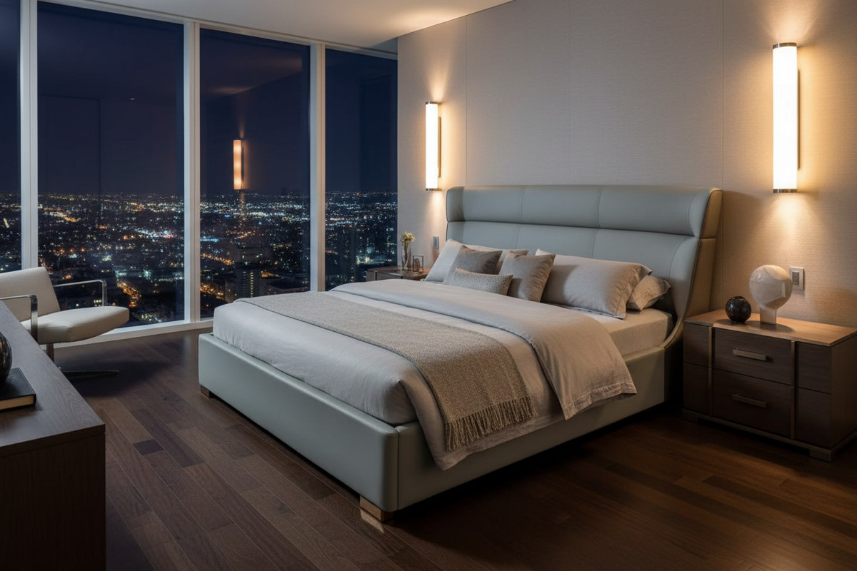Linea Upholstered Bed