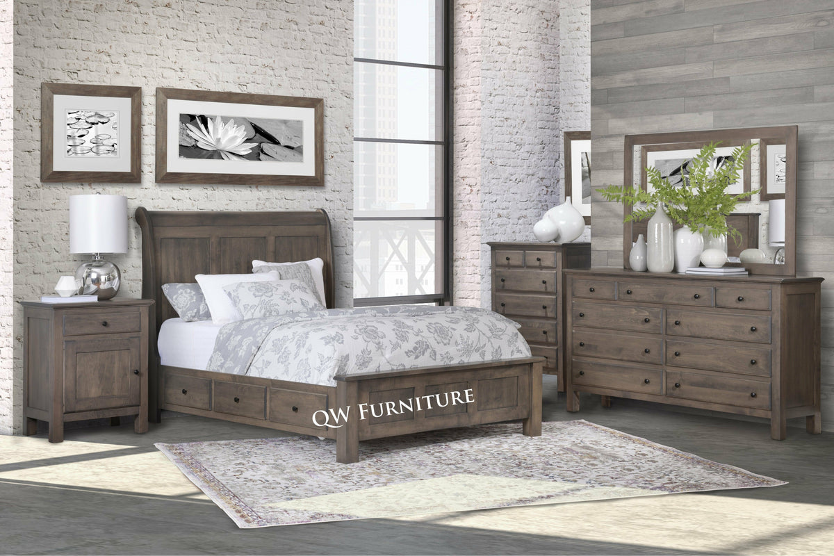 Lodge 5pc Set w/ Storage Bed