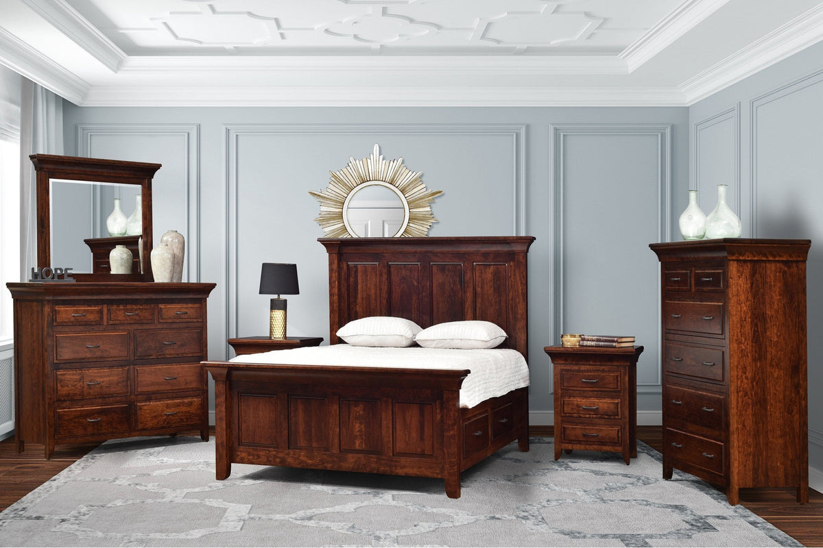 Marcella 5pc Set with Storage Bed