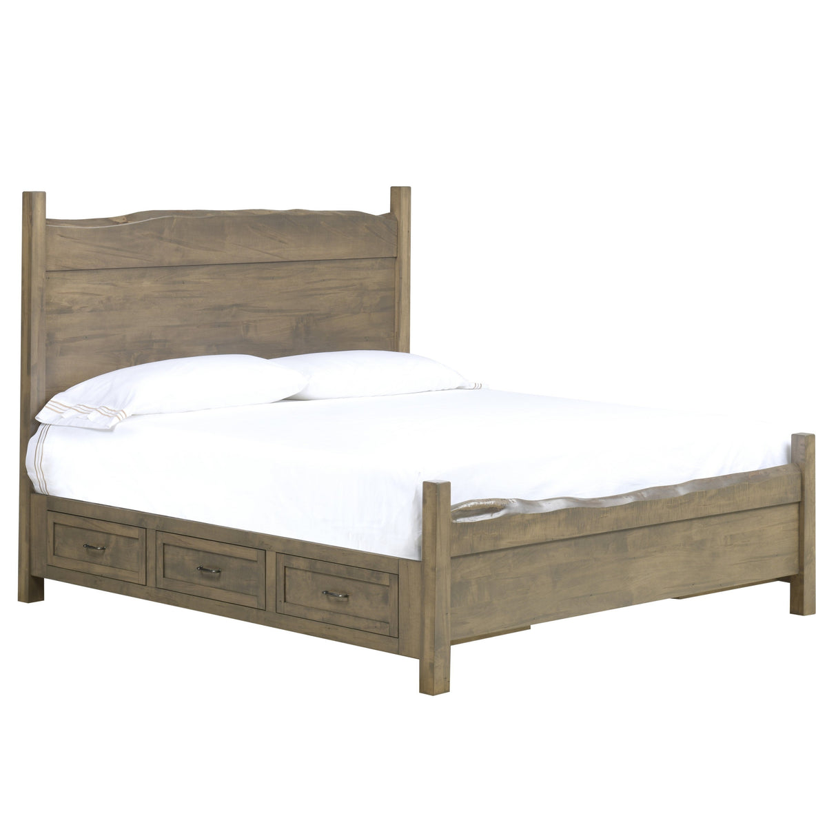 Tuscany Live Edge 5pc Set w/ Storage Bed